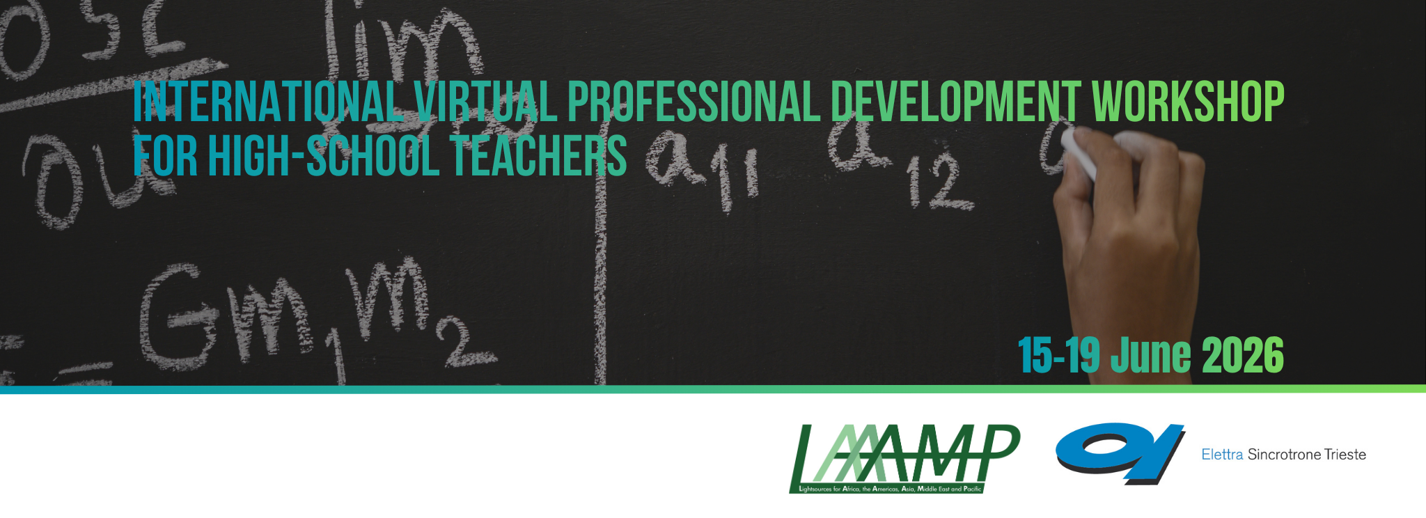LAAAMP and Elettra Teachers Workshop